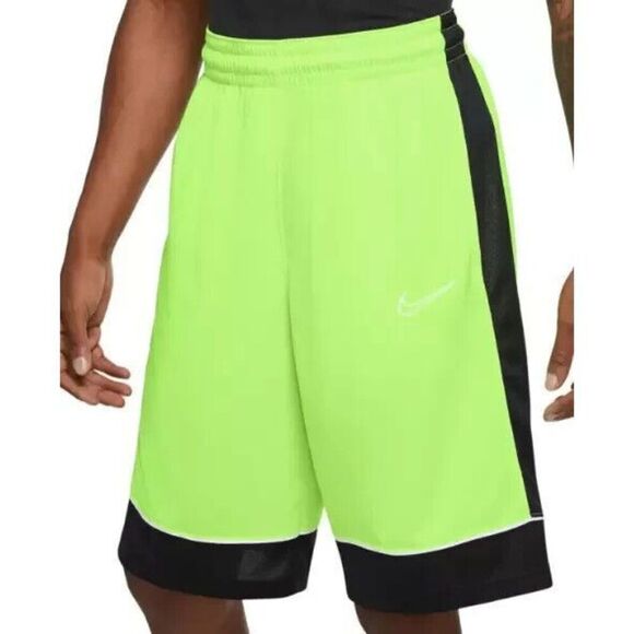 Nike BV9452-345 Men's Sz S Lime Green/Black Fastbreak Dri-FIT Basketball Shorts - Picture 8 of 8